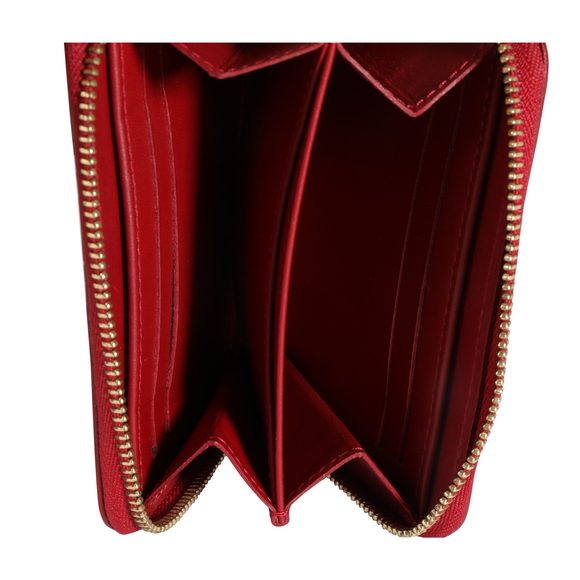 Louis Vuitton Pomme D'Amour Rayures Monogram Vernis Zippy Coin Purse - Picture 4 of 7